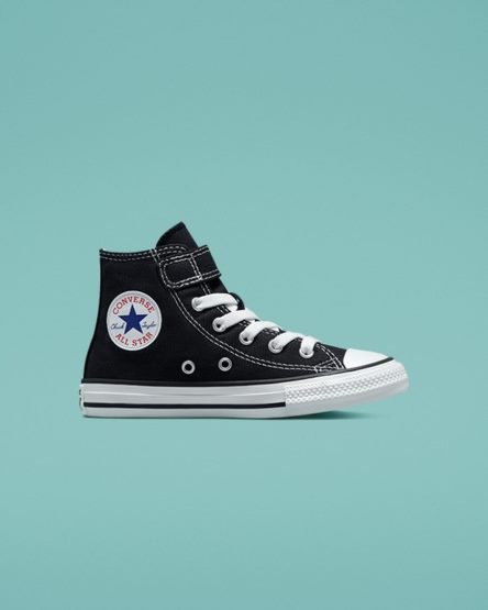 Zapatillas Altas Converse Chuck Taylor All Star Easy-On Niña Negras Beige Blancas | PE 58274L